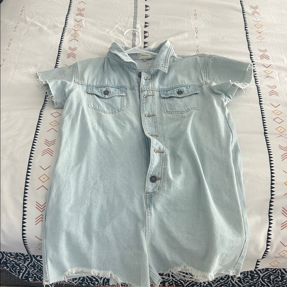 Wishlist Light Blue Denim Jumper